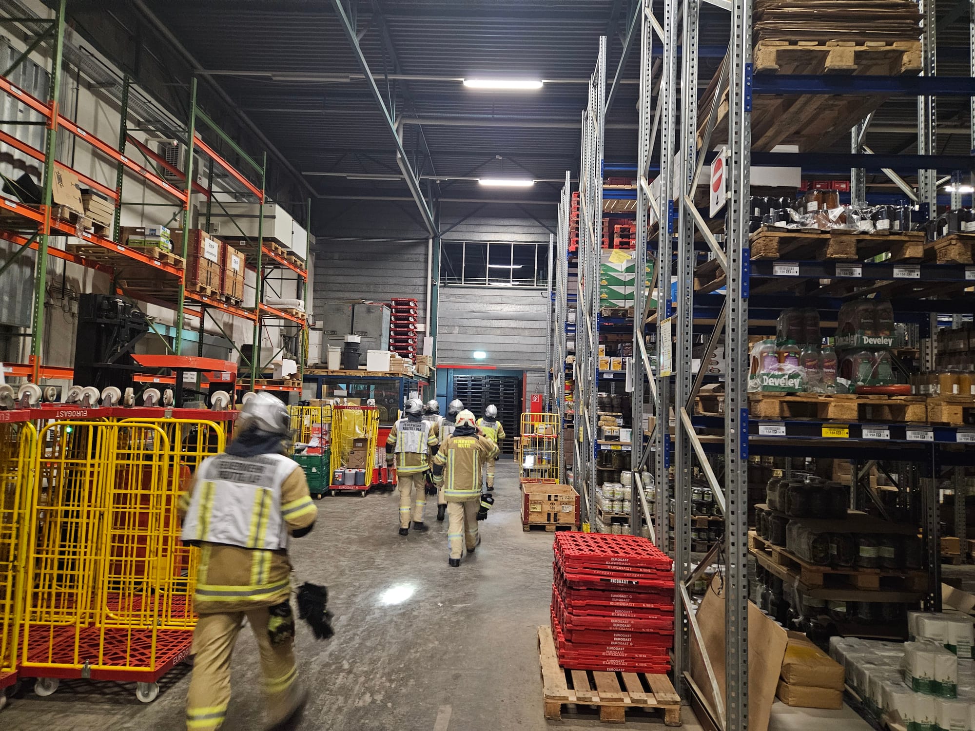 Erfolgreiche Brandübung bei der Firma Speckbacher