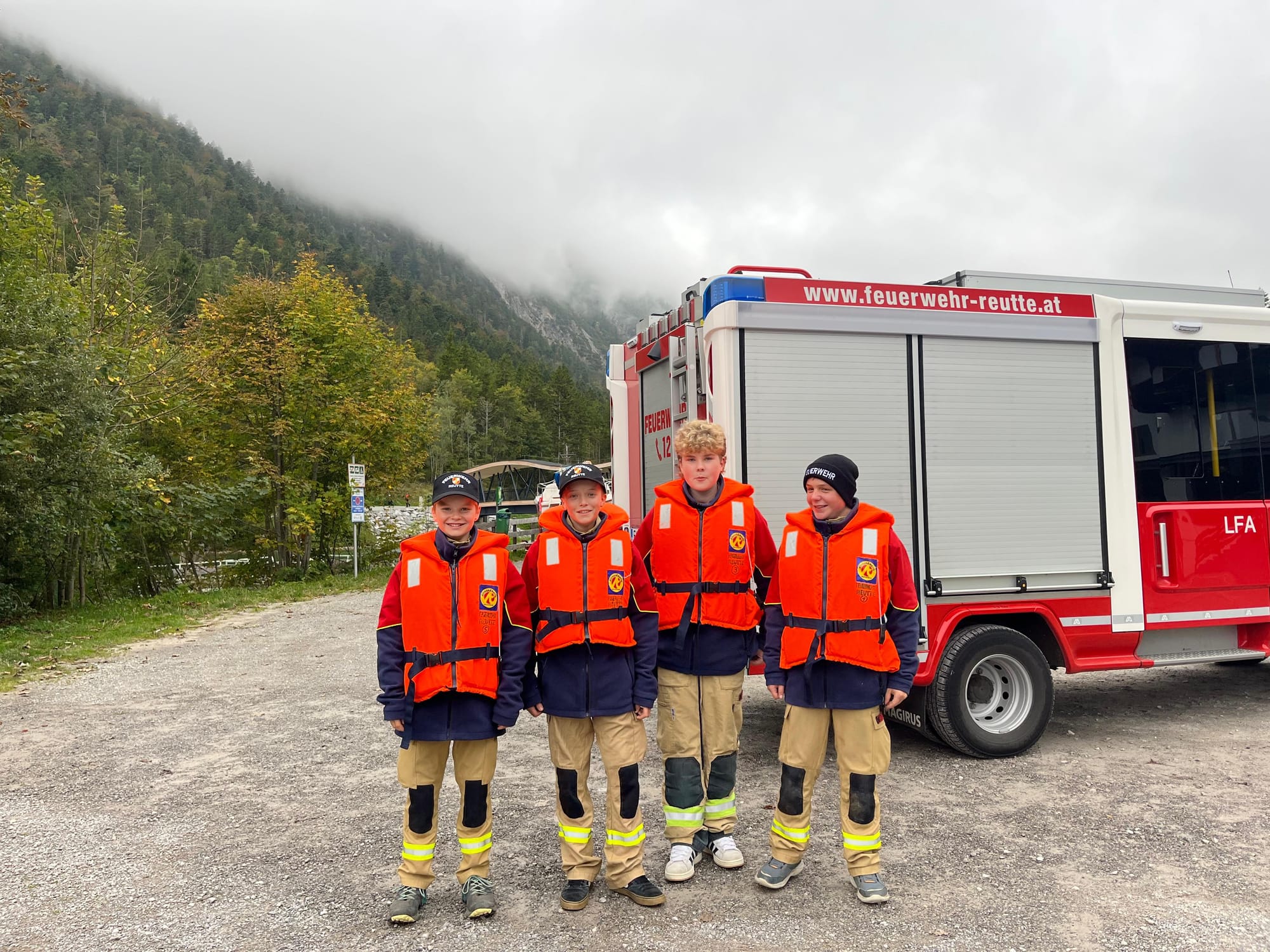 Bootsausflug unserer Feuerwehrjugend am Plansee