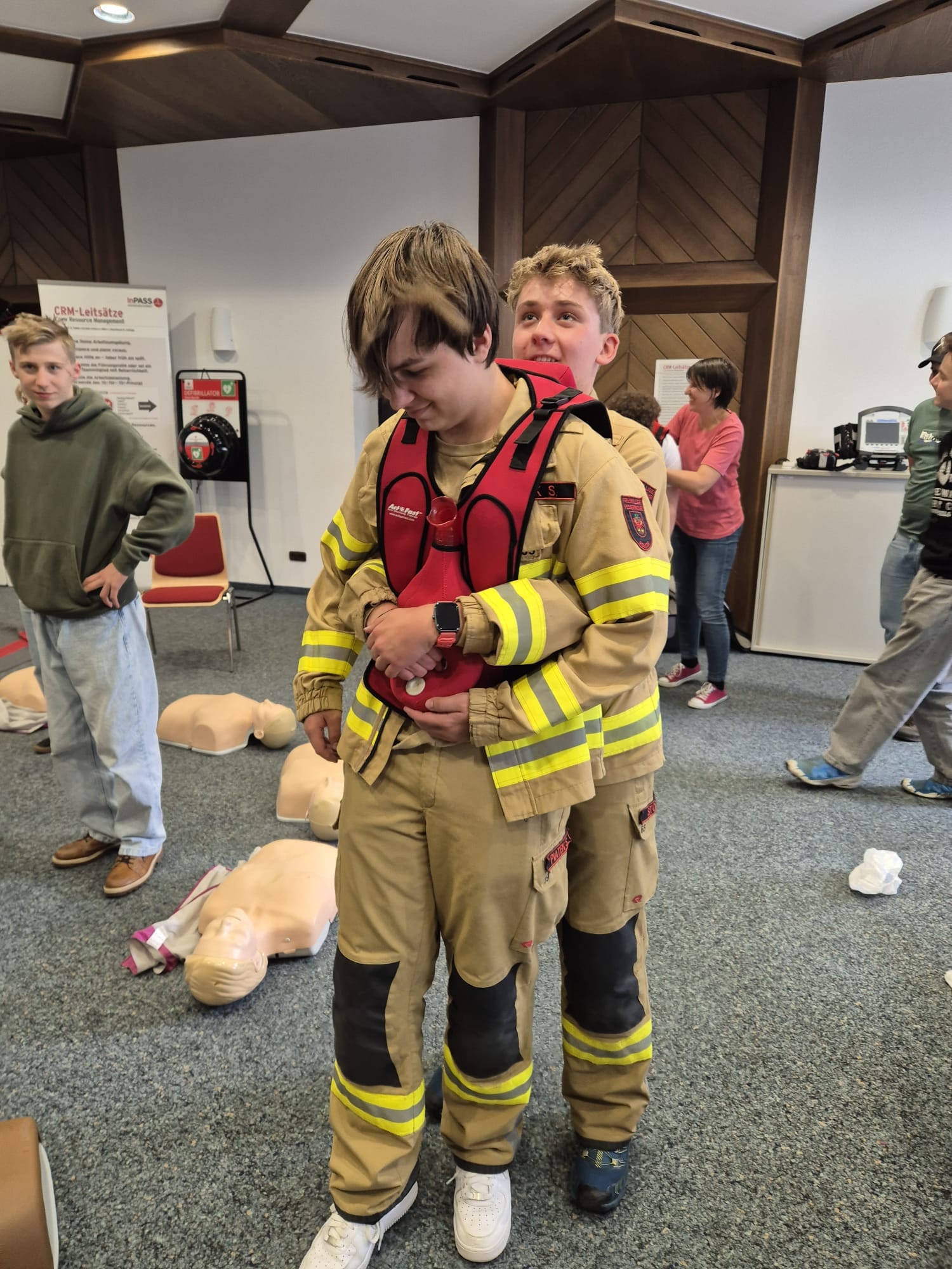 Erste-Hilfe-Kurs für die Feuerwehren im Bezirk Reutte