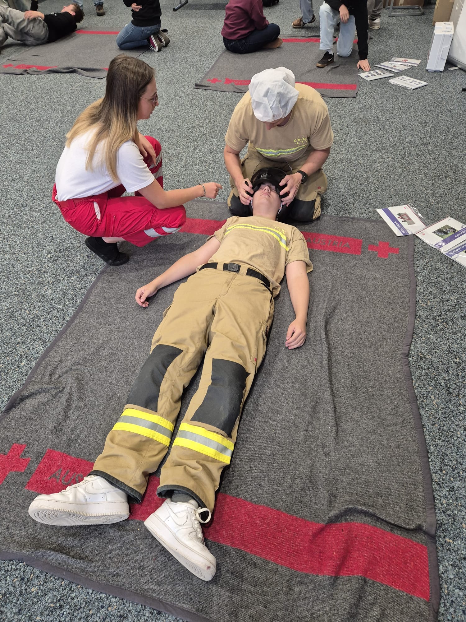 Erste-Hilfe-Kurs für die Feuerwehren im Bezirk Reutte