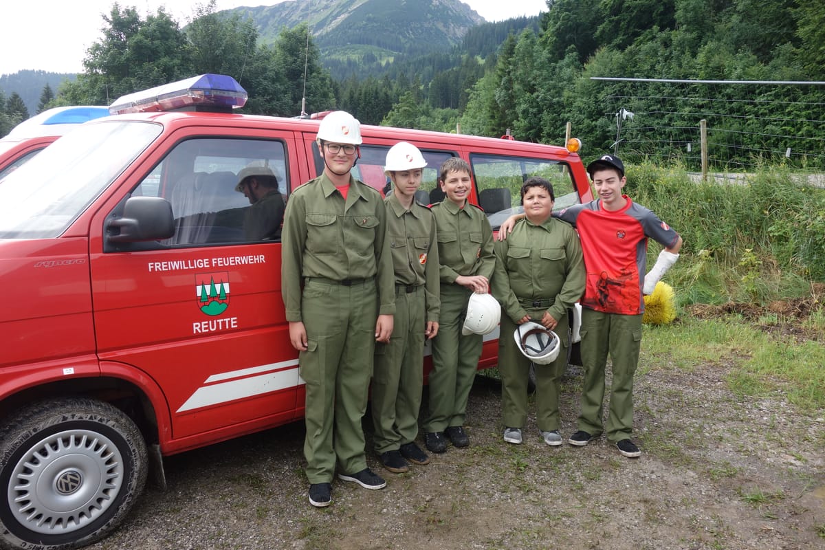 14. Bezirks-Jugend-Feuerwehrbewerb in Schattwald