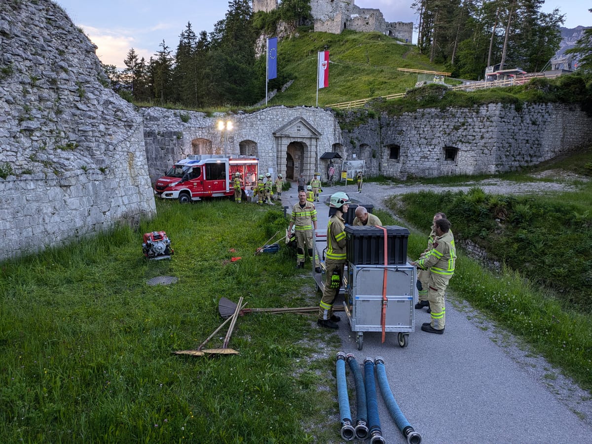 Probe beim Hornwerk / Schlossanger