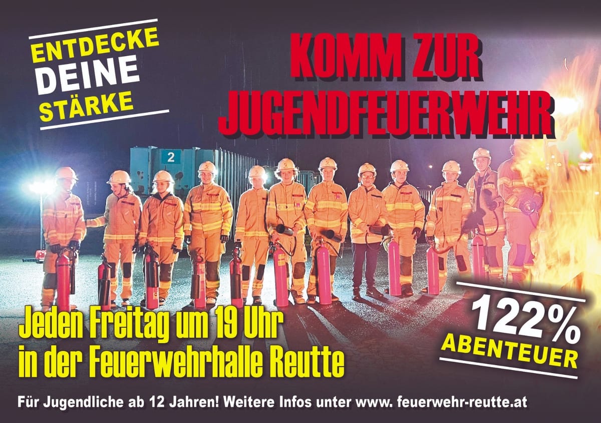 Komm zur Jugendfeuerwehr!