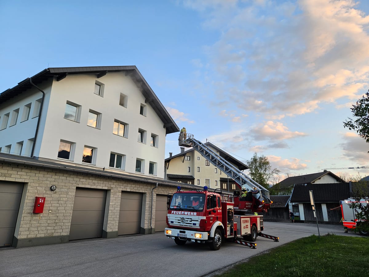 Übung: Brand im „Amtsgebäude“