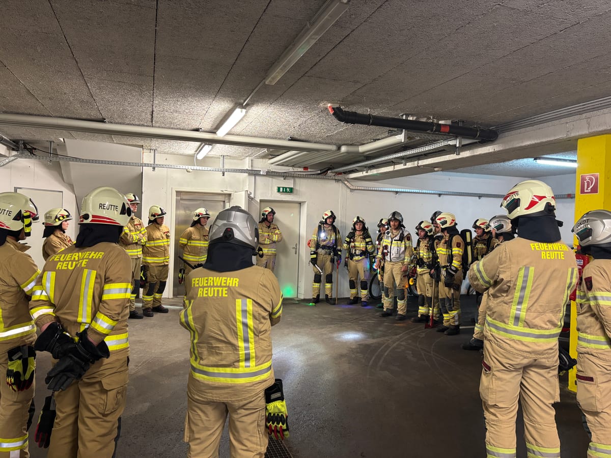 Schulung: Tiefgaragenbrand (Teil 2)