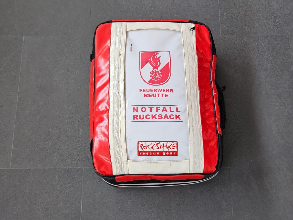 Ding der Woche - der Sanitätsrucksack