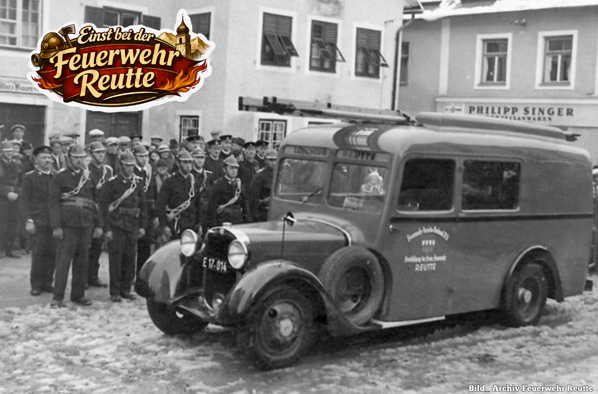 Einst bei der Feuerwehr... der erste automobile Rüstwagen