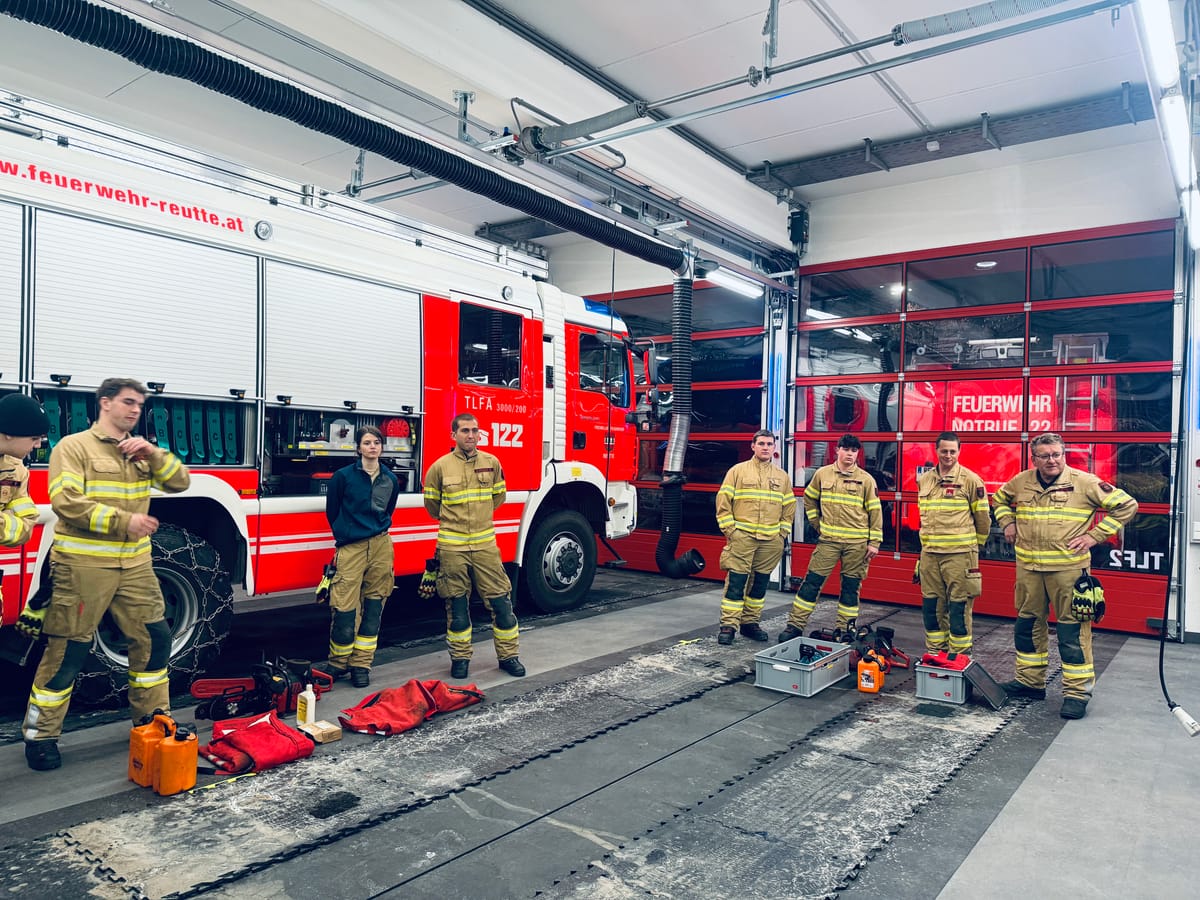 Schulung: Motorsägen und Rettungssägen