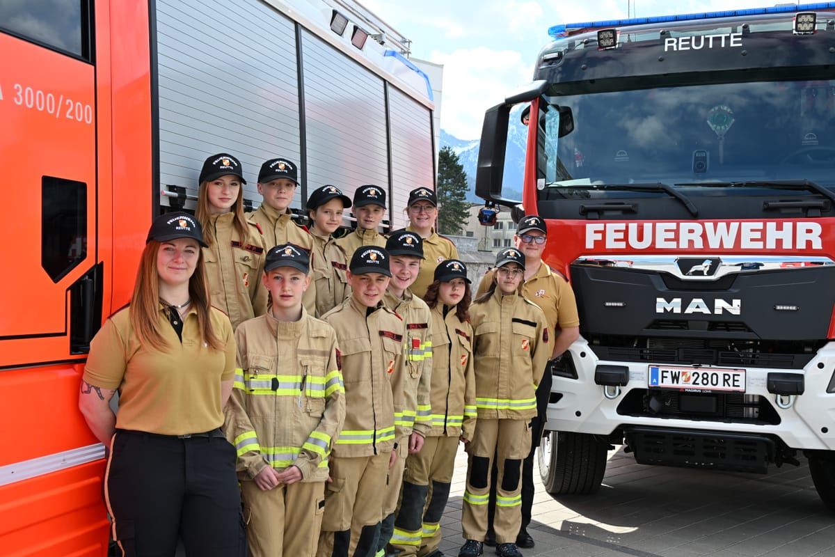 Wissenstest 2026 der Jugendfeuerwehren in Reutte