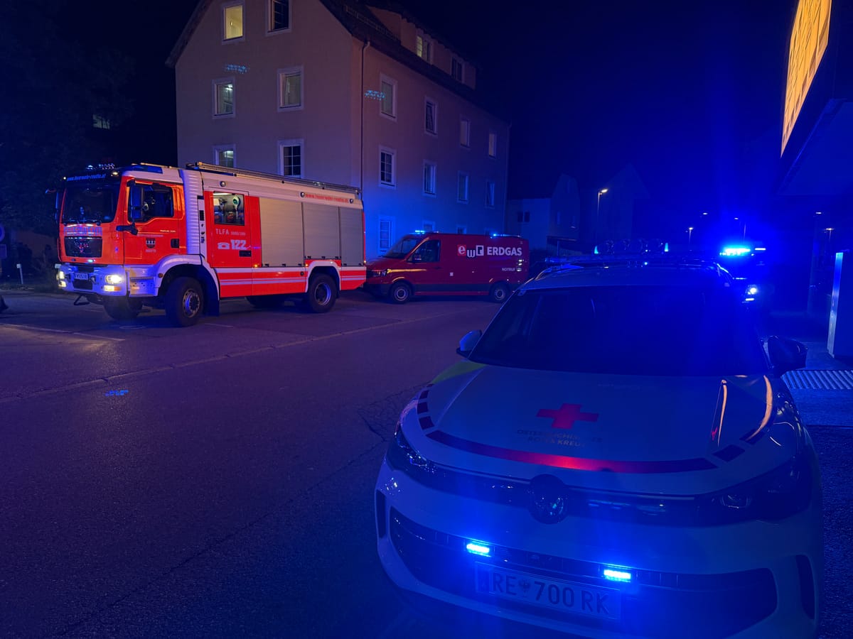 Brand in Gemeinschaftsunterkunft in Reutte rasch gelöscht