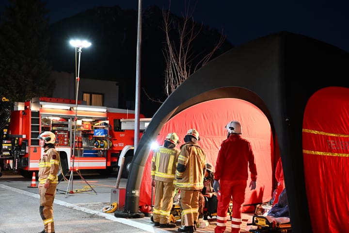 Gemeinschaftsübung im Kindergarten Prof.-Dengel-Straße