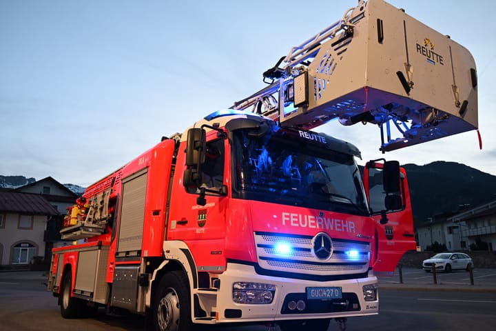 Neue Drehleiter für die Feuerwehr Reutte