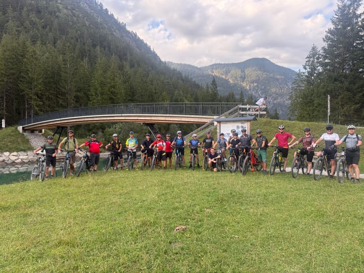 Radausflug zum Plansee