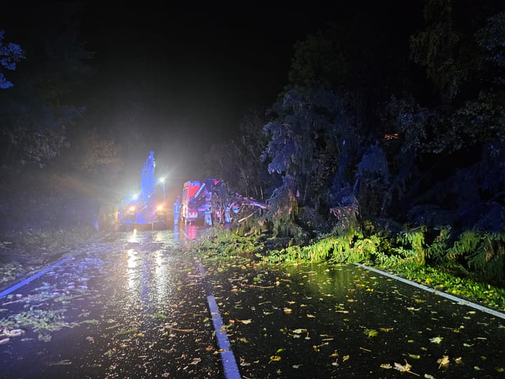 Zwei Sturmeinsätze für die Feuerwehr Reutte